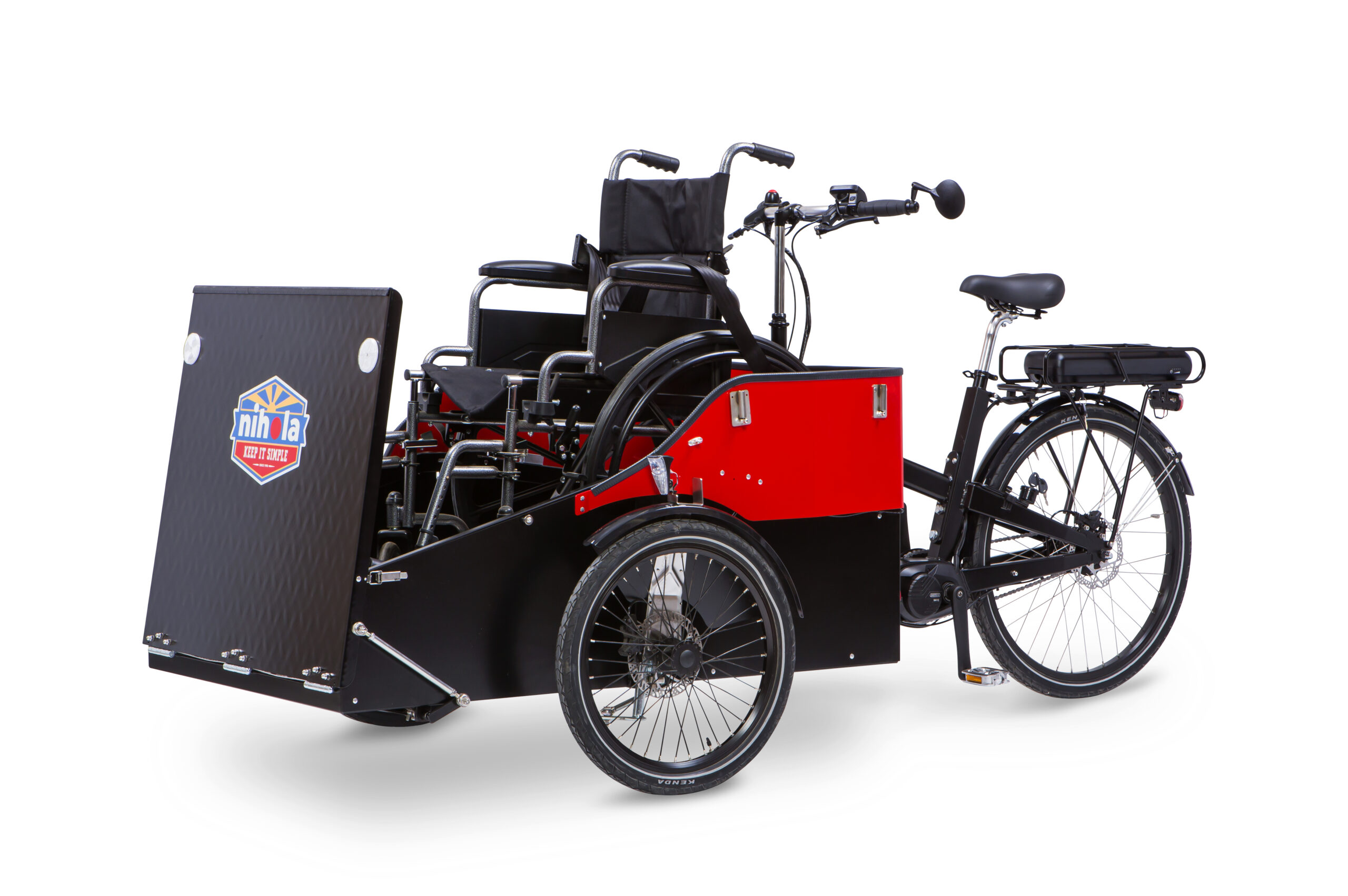 Nihola COMBO Electric Assist Taxi or Wheelchair Trike (PREORDER) - Image 3