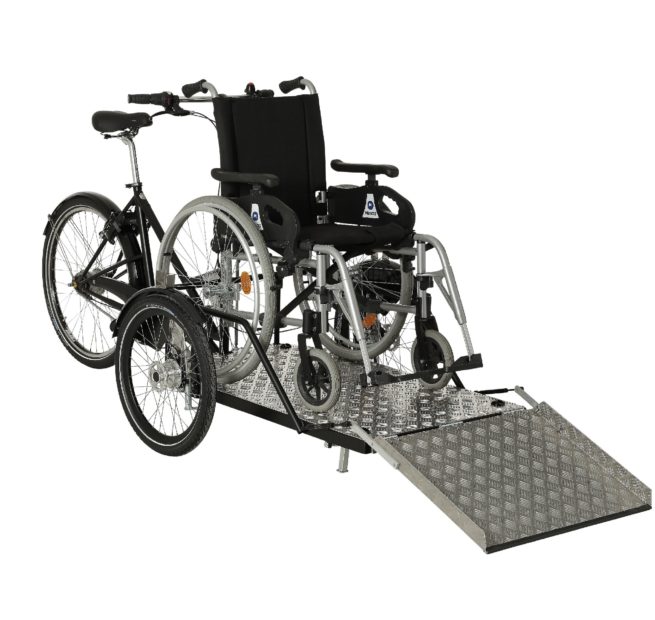 Nihola flex with wheelchair