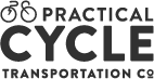 Practical Cycle Logo Grey
