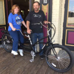 Sharon Pedego Tandem Cruiser