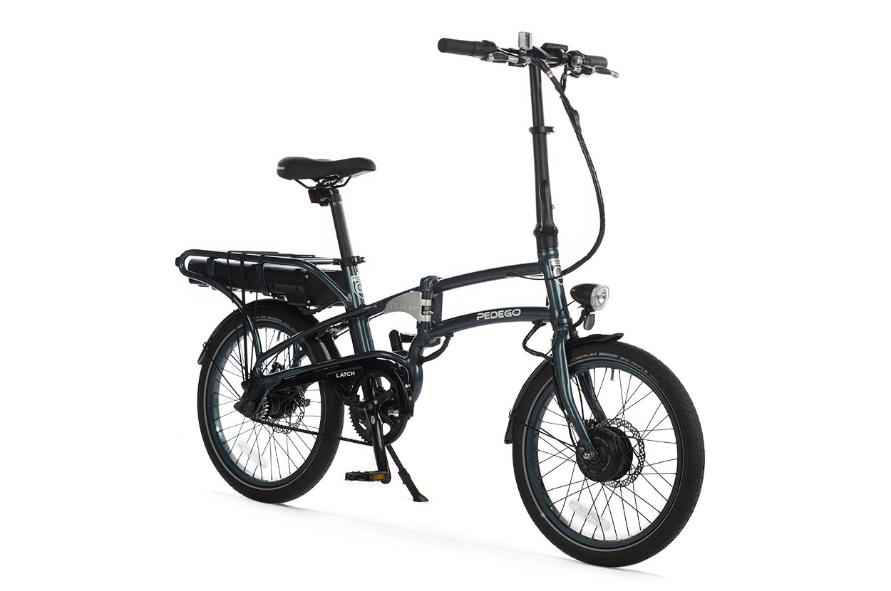 pedego latch folding bike