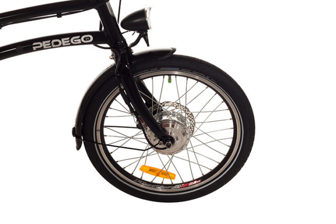 pedego latch front wheel