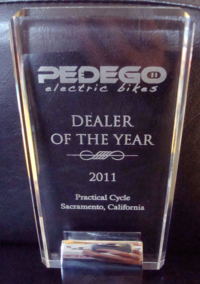 Pedego dealer of the year