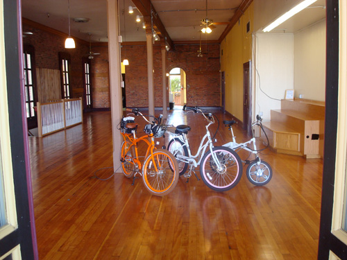 bikes inside