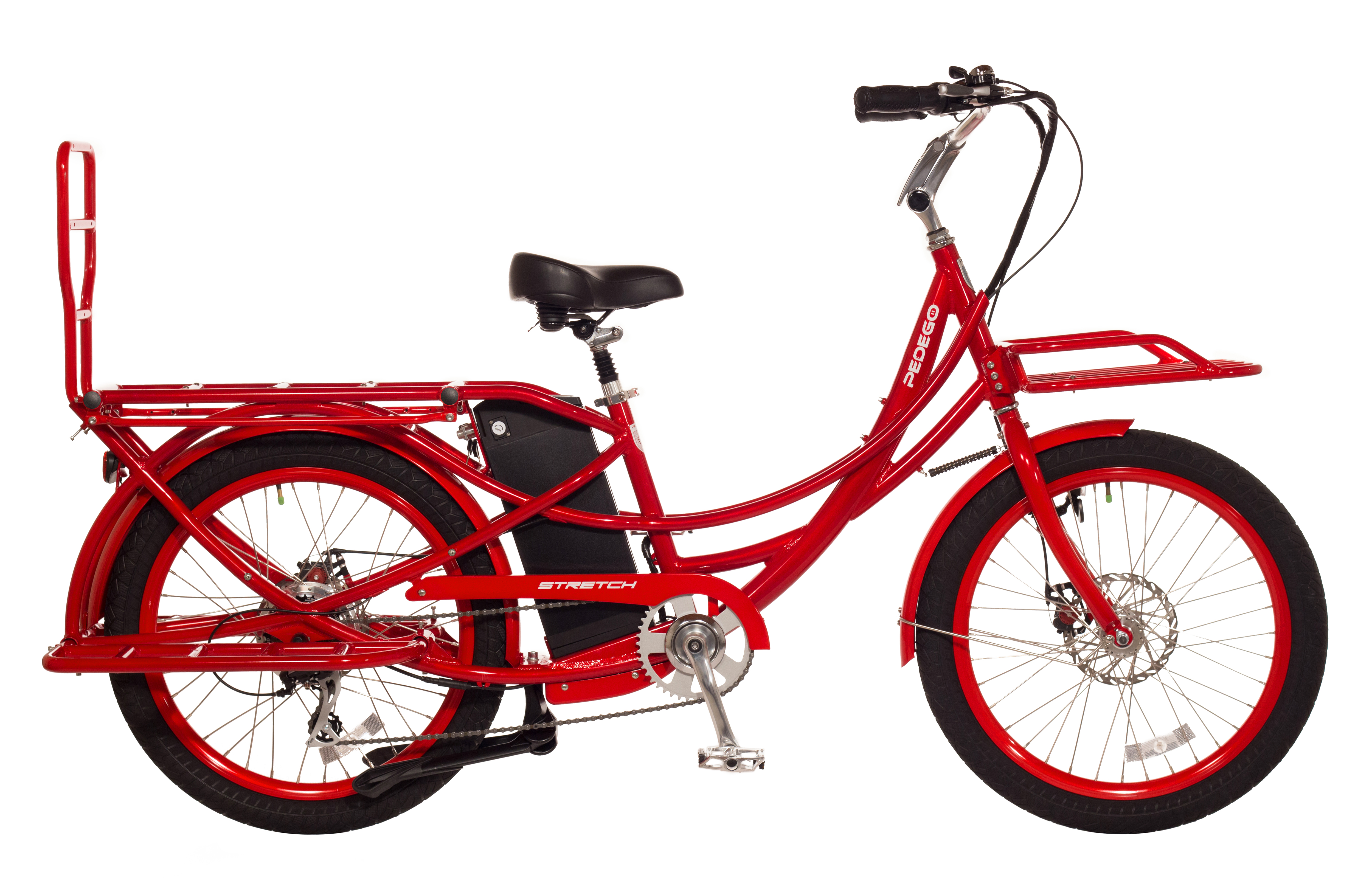 red pedego stretch